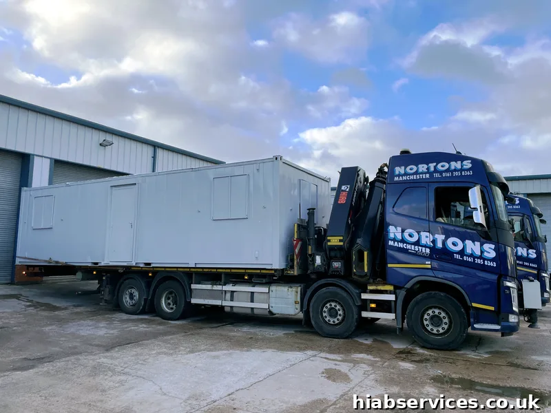 HIAB cabin delivery and installation