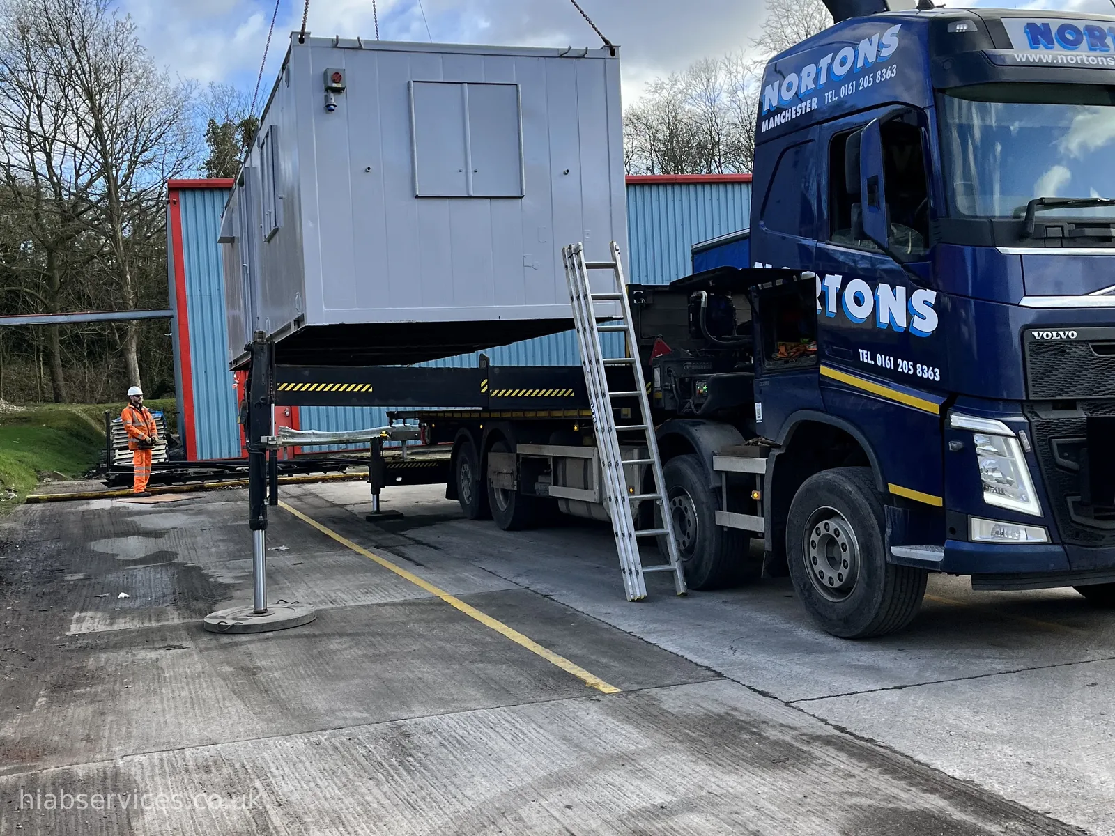 Can a HIAB Truck Reach Restricted-Access Sites?