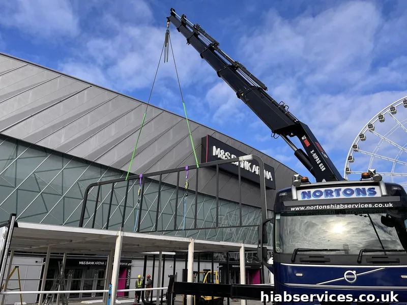 Delivery at MS Bank Arena Liverpool