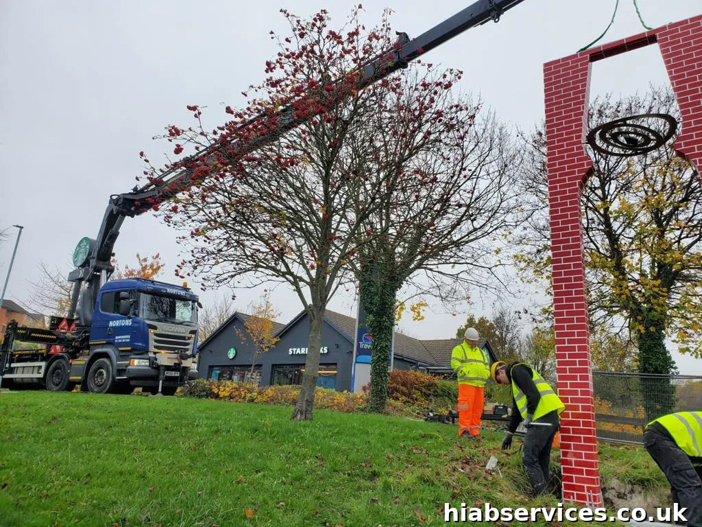 HIAB hire haulage across Leeds and Yorkshire