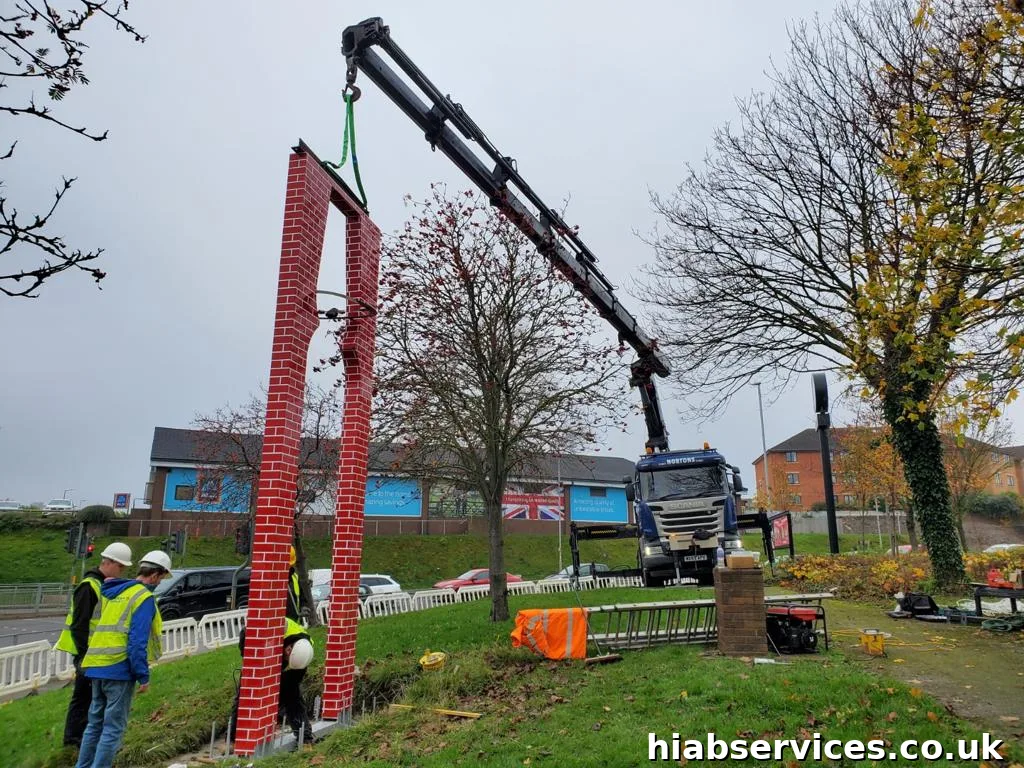 HIAB Hire for Signage Installation: What You Need to Know