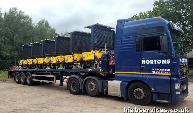 Machinery delivery UK