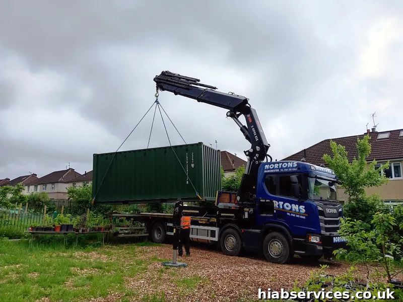Portable cabin delivery