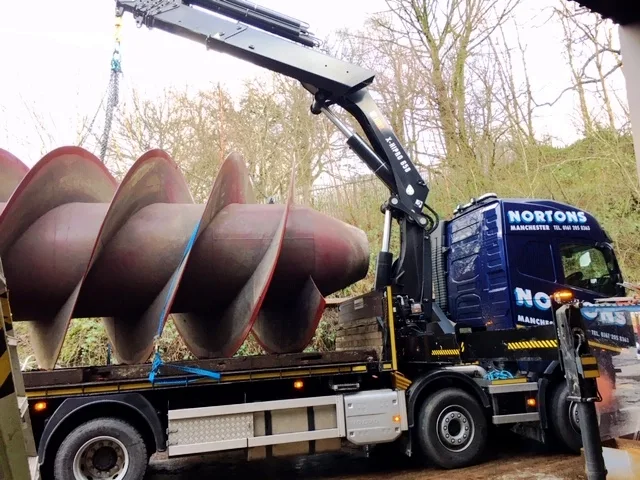 HIAB articulated transport UK Bristol