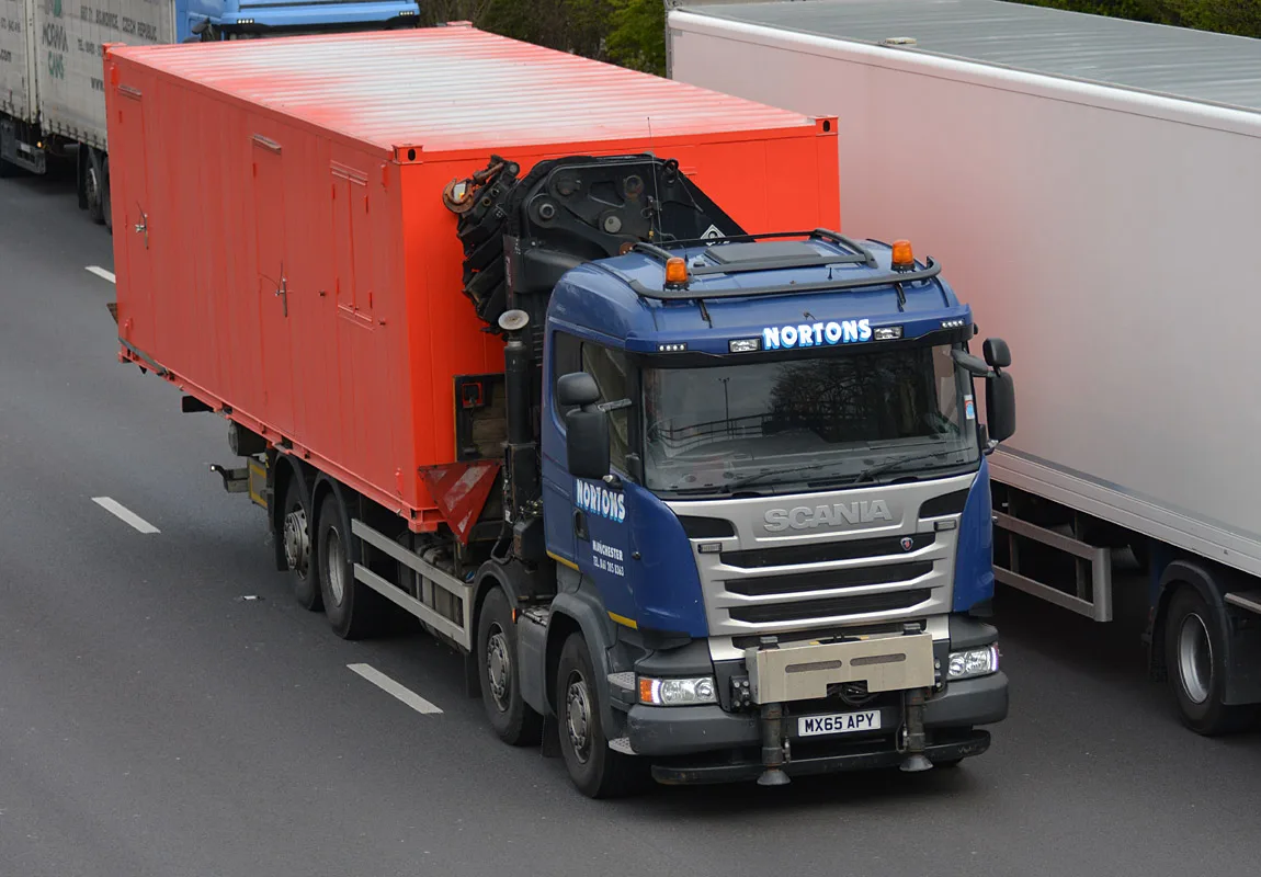 HIAB heavy haulage transport UK