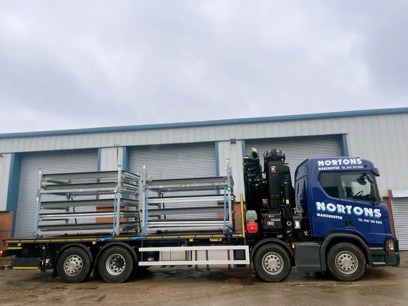 HIAB machinery transport UK